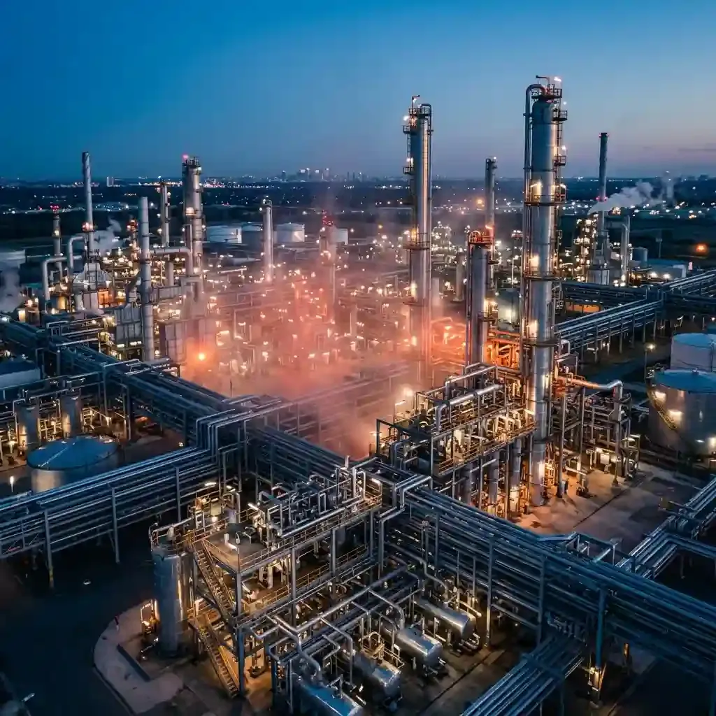Chemical processing equipment with vapour dispersion analysis